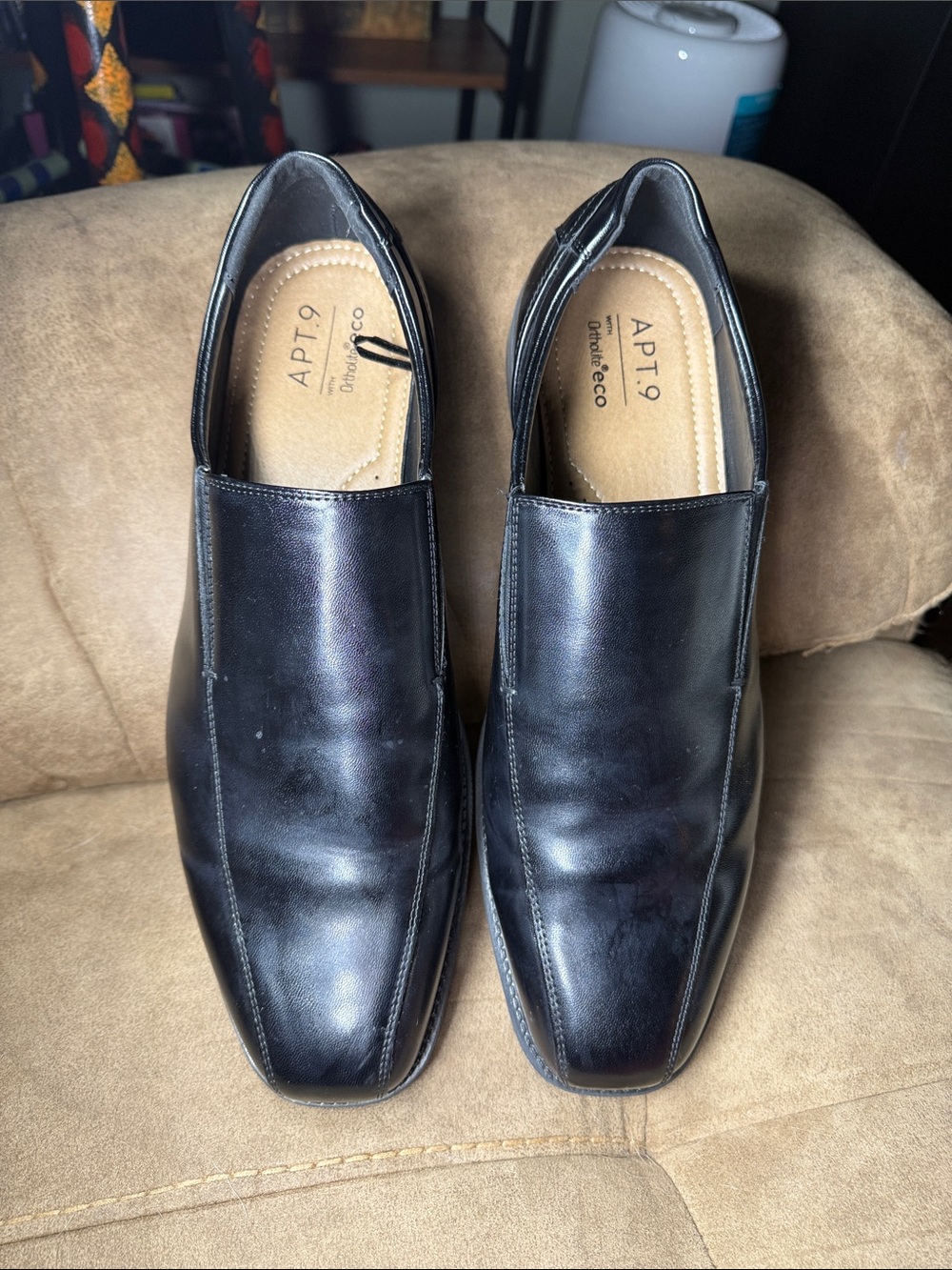 Apt. 9 Kingman Men’s Black Slip-On Dress Shoes